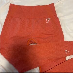 Gymshark Vibrant Orange Leggings